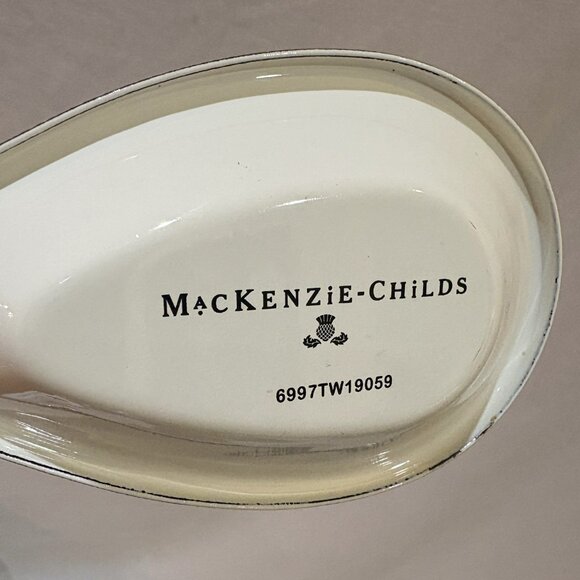 MACKENZIE-CHILDS Metal Spoon / Spoon Rest FLOWER MARKET DESIGN - Picture 6 of 7